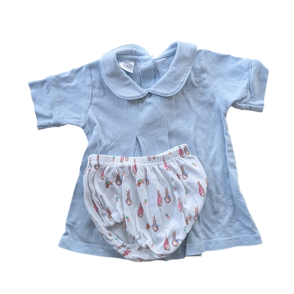 Pippa Layette And Lounge Pima Peter Rabbit Set